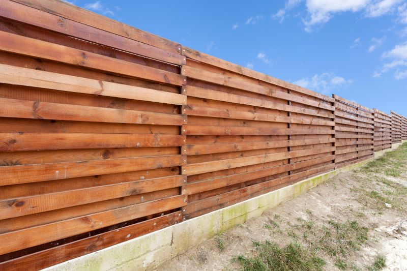 Cedar Fencing Installation detail