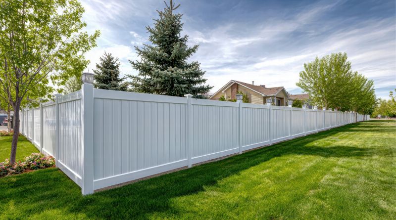 Vinyl Fence Repair detail